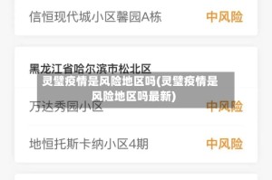 灵璧疫情是风险地区吗(灵璧疫情是风险地区吗最新)