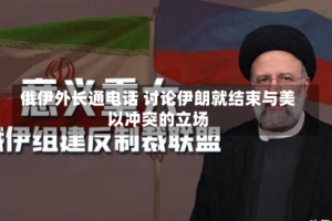 俄伊外长通电话 讨论伊朗就结束与美以冲突的立场