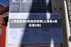 上海是否是b类地区疫情(上海是a类还是b类)