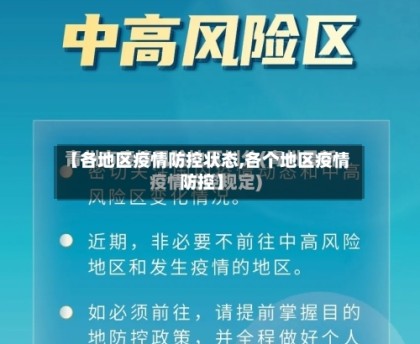 【各地区疫情防控状态,各个地区疫情防控】