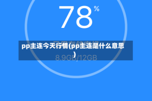pp主连今天行情(pp主连是什么意思)