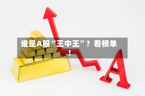 谁是A股“王中王	”？看榜单！-第2张图片