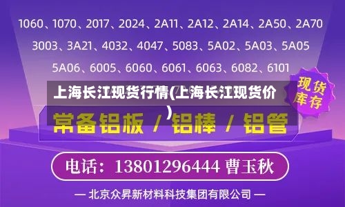上海长江现货行情(上海长江现货价)-第1张图片