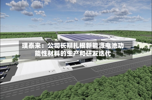 璞泰来：公司长期扎根新能源电池功能性材料的生产和研发迭代-第1张图片