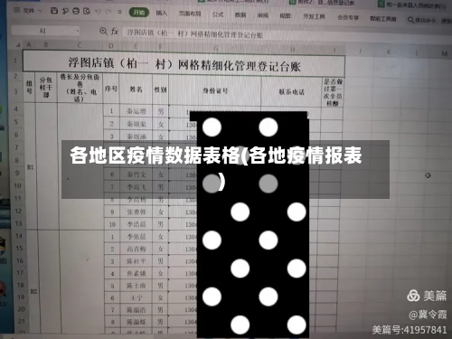 各地区疫情数据表格(各地疫情报表)-第2张图片
