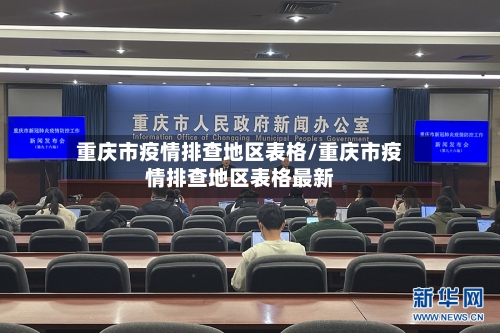重庆市疫情排查地区表格/重庆市疫情排查地区表格最新-第2张图片