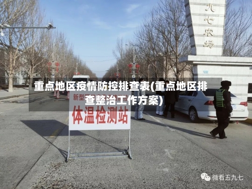 重点地区疫情防控排查表(重点地区排查整治工作方案)-第2张图片