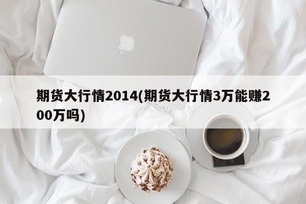期货大行情2014(期货大行情3万能赚200万吗)